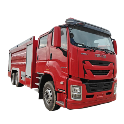 6x4 ISUZU Foam Fire Truck with 7200L Water-Foam Tank and Fire Pump System for Urban and Industrial Firefighting