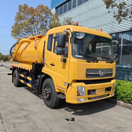 SEO Title: Sewage Suction Truck for Septic Waste Collection