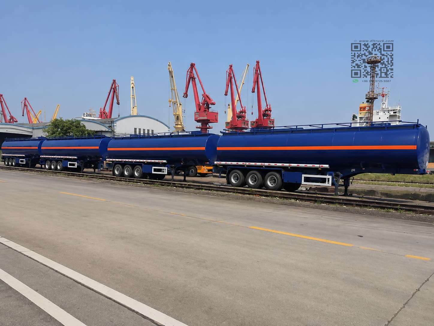 Fuel Tanker Trailer welding process for Nigeria petroleum transportation project