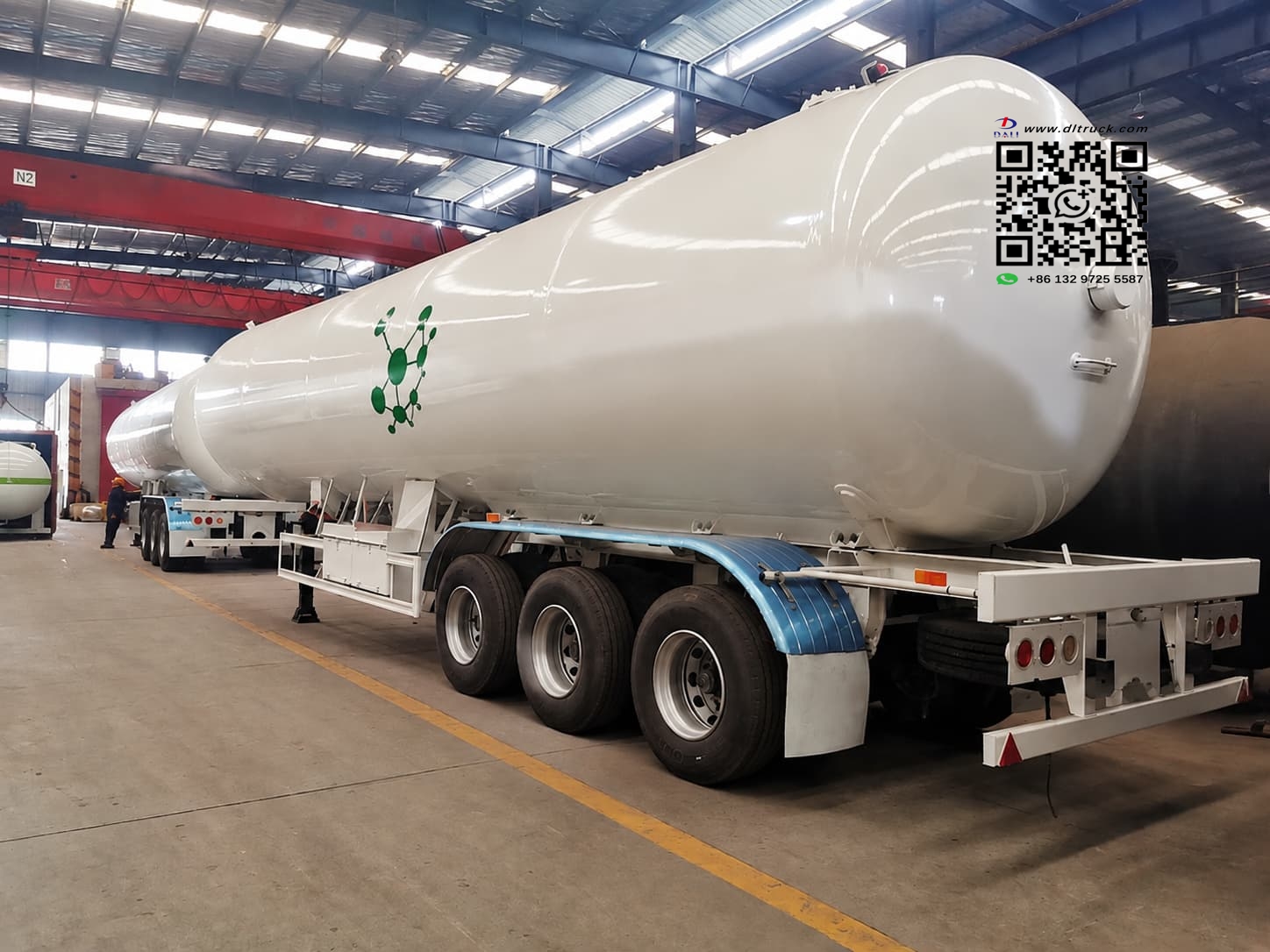 61.9m³ LPG Tanker Trailer units prepared for Nigeria customer delivery