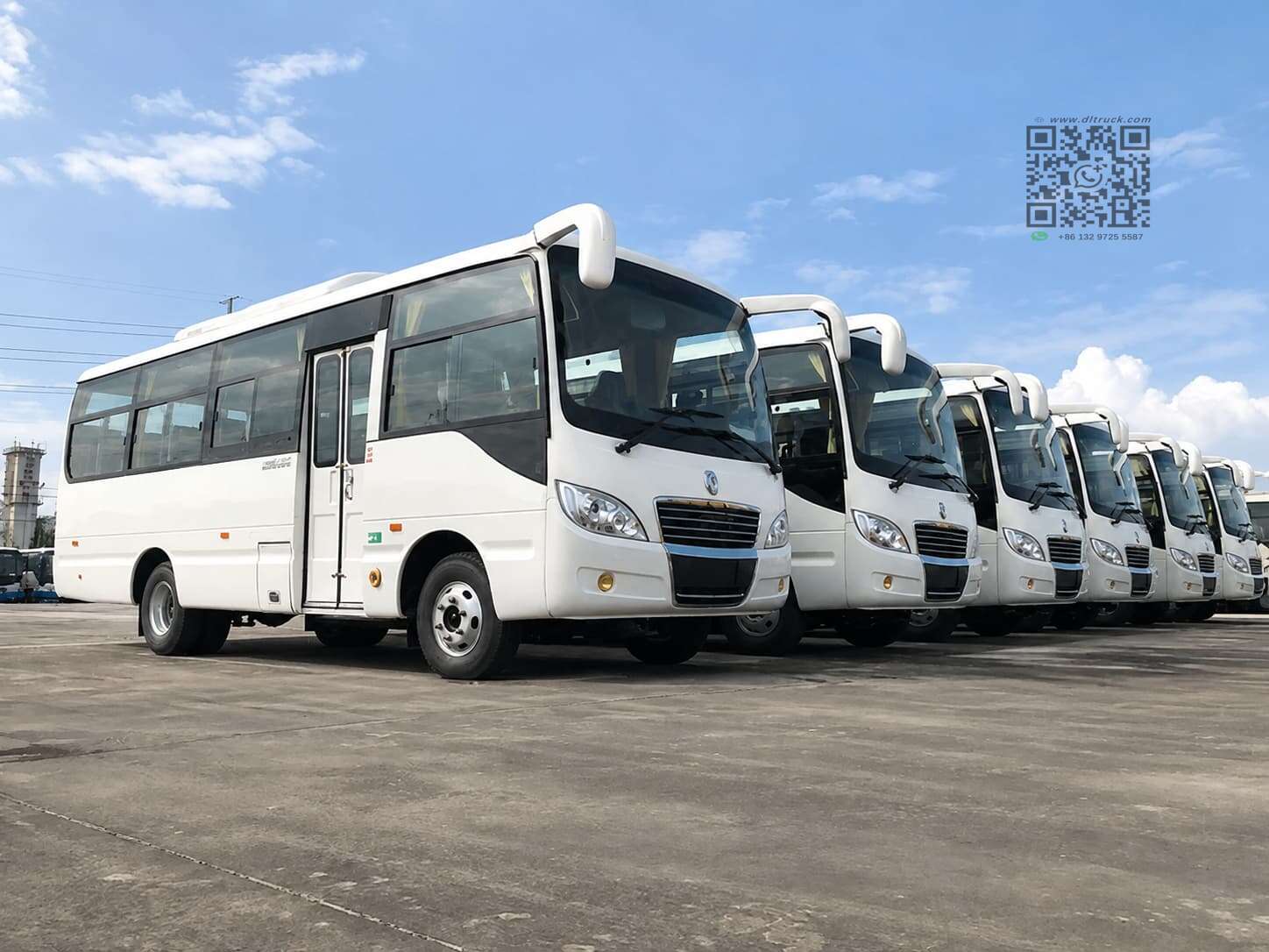 30-seat Dongfeng Bus prepared for West Africa passenger transportation project