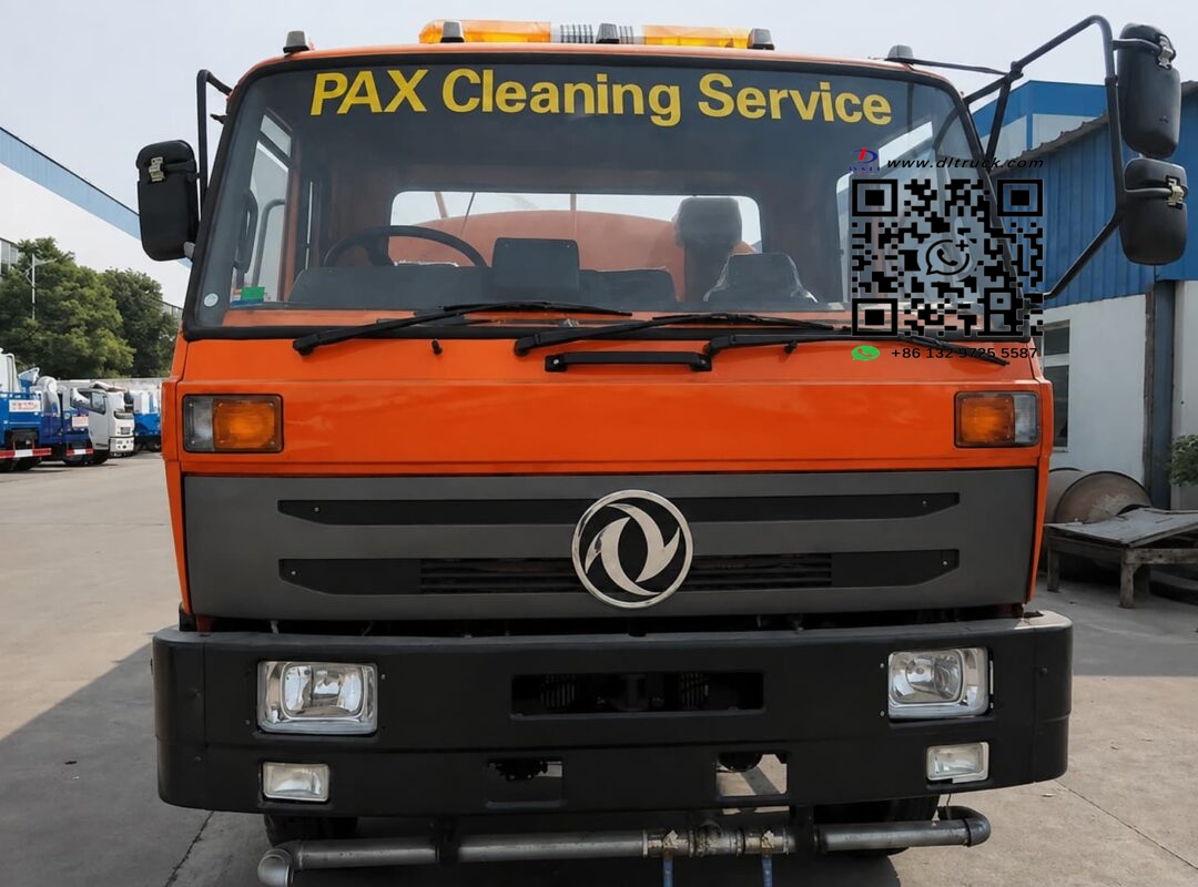 Dongfeng water sprinkler truck delivered for Timor-Leste street cleaning project