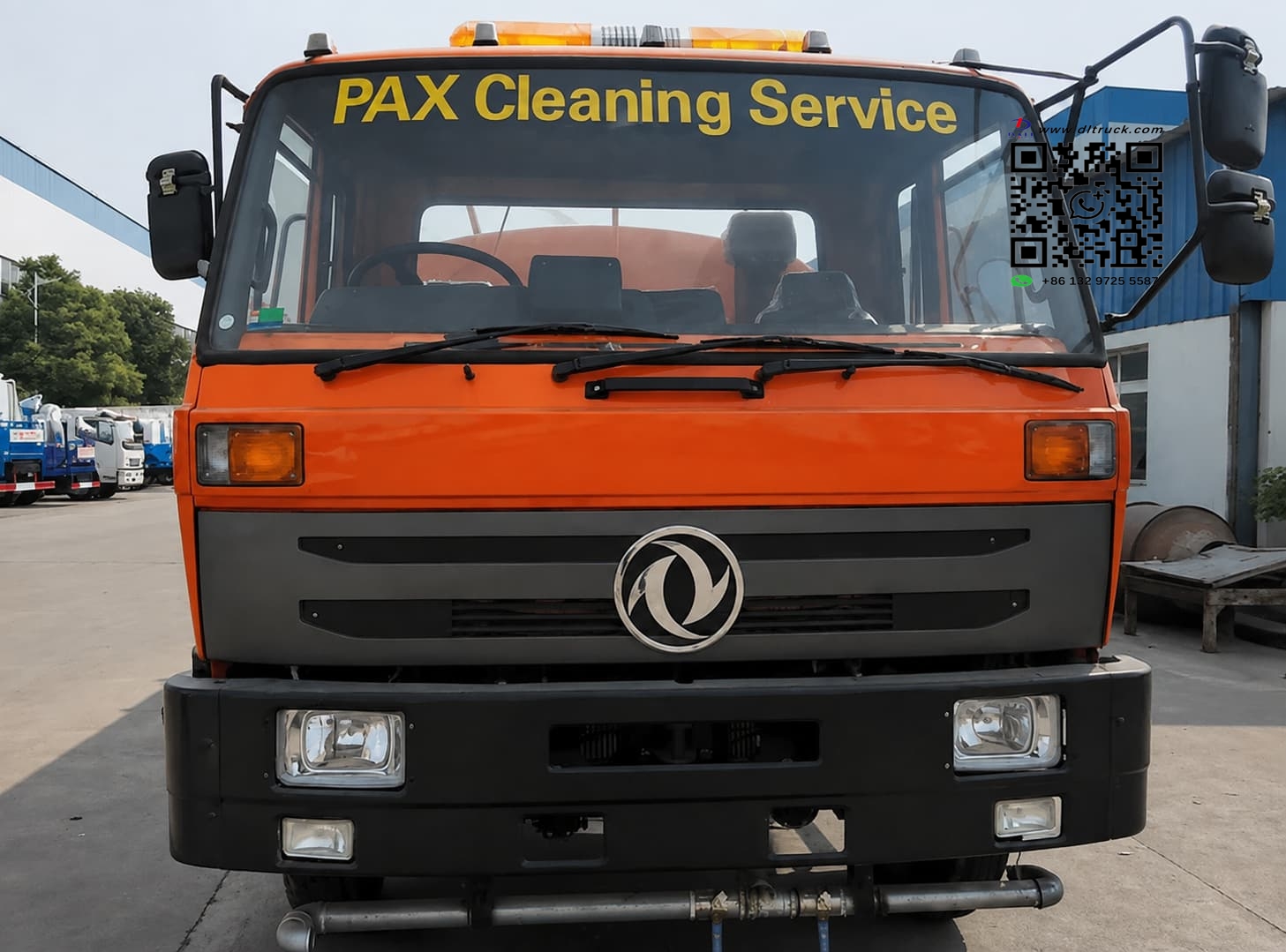 Dongfeng water sprinkler truck delivered for Timor-Leste street cleaning project