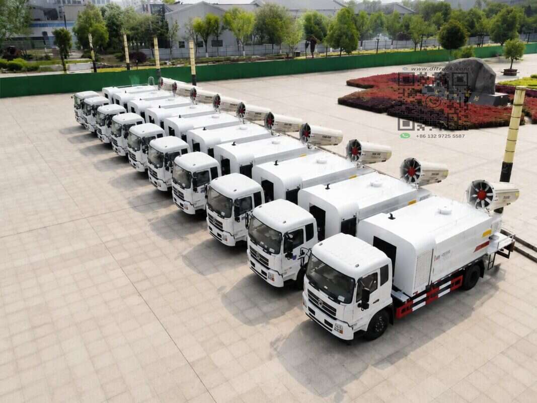 Dongfeng City Disinfection Truck delivered for UAE government sanitation project