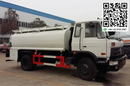 10m3 Chengli fuel tank truck exterior view