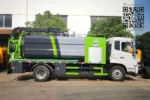 170 HP diesel engine compartment of Chengli sewer cleaning truck
