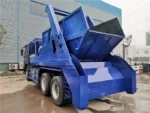 Howo 6X4 chassis with skip loader swing arm attachment