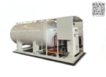 5 tonne skid LPG gas station with 10 CBM tank capacity