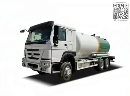 Chengli 10 MT propane tanker truck front view