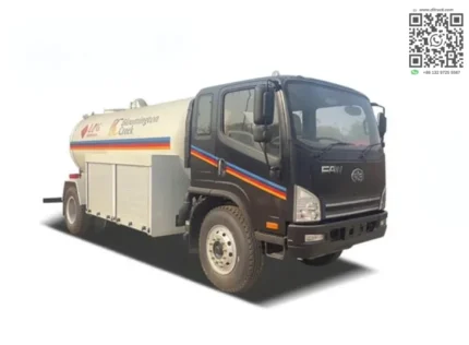 Chengli LPG gas tank truck manufactured at factory in China