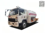 12000 liter LPG tank mounted on 4x2 truck chassis