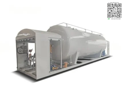 25 ton LPG station skid with 50000L tank capacity