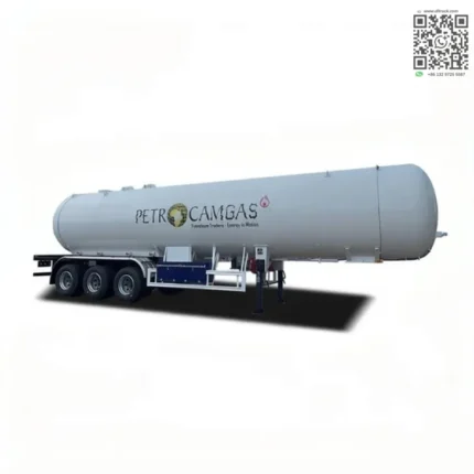 Chengli 25 ton LPG tank trailer complete side view