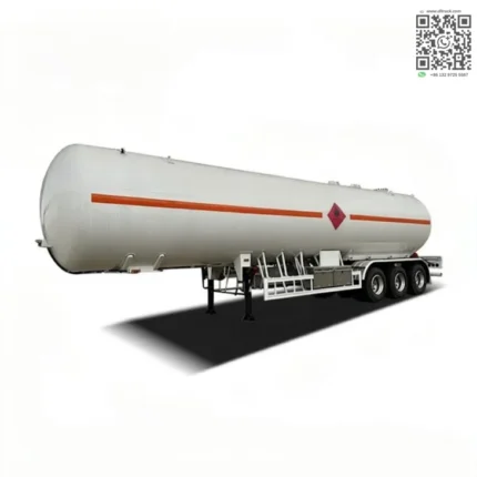 60 m³ LPG tank trailer side profile view
