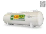 25Ton LPG storage tank capacity