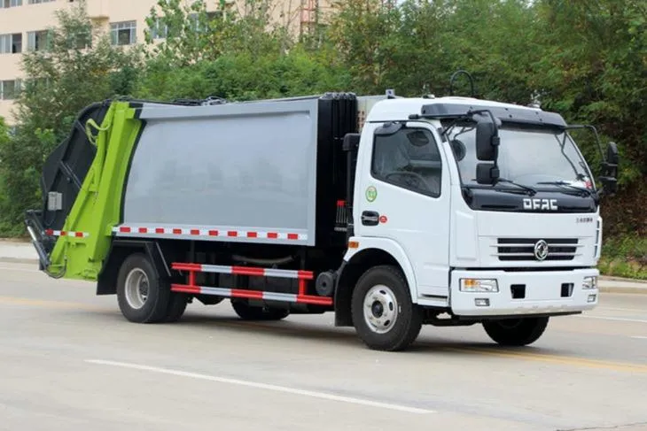 China 4x2 Compactor Garbage Truck – Factory Good Price Chengli 1 Rear loading compactor garbage truck with hydraulic system