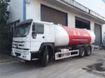 HOWO 10tons LPG dispenser truck with 20,000 liter Q345R tank