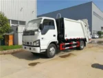 Rear loading garbage truck