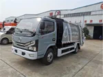 Dongfeng rear loader garbage compactor truck exterior view