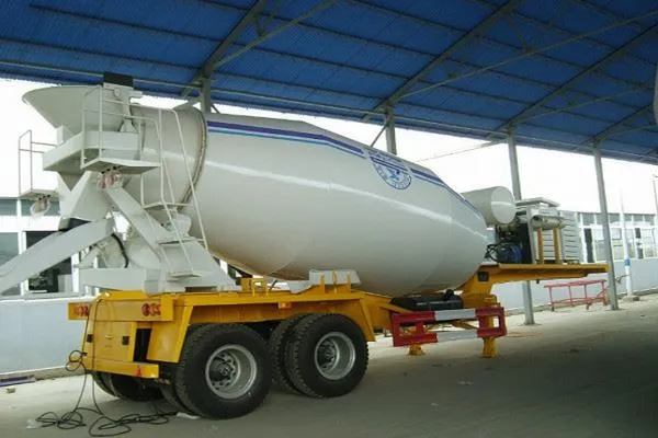 Factory Good Price Chengli 30cbm Concrete Mixer Trailer 1 Mixing tank on Chengli concrete mixer trailer
