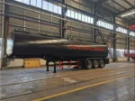 Chengli tri-axle 50000L fuel transport semi trailer for Nigeria market
