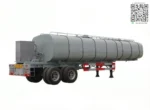 Chengli 2 axle bitumen tank trailer with insulation layer and burner