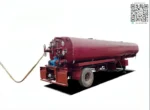 Chengli 32000Liters water tanker semi trailer side profile view