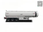 45m3 fuel tank semi-trailer with mono block cylinder tank body
