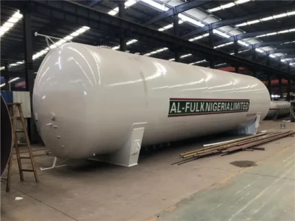 100CBM cooking gas tank body at Chengli factory