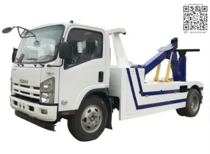 ISUZU 3 tons road rescue wrecker towing truck from Chengli