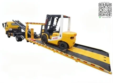 JAC 4-ton full landing flatbed tow truck from Chengli