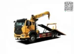 Sinotruk 16 ton flatbed rollback tow truck with crane from Chengli factory