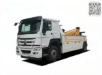 Sinotruk HOWO 4x2 road wrecker truck exterior view