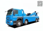 HOWO 8x4 25 ton integrated underlift wheel road wrecker tow truck from Chengli factory