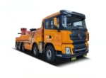 SHACMAN 10x4 five axle chassis integrated towing truck