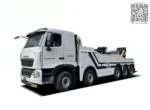 Sinotruk HOWO 10x4 five-axle wrecker tow truck side view