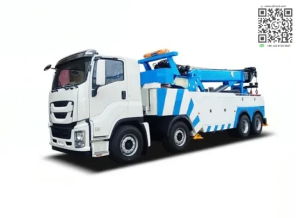 ISUZU 30 tons rotator tow truck front view