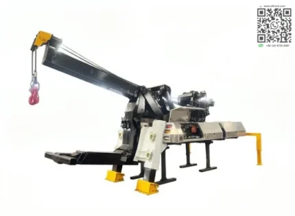 30T detachable wrecker tow unit side view