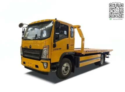 HOWO truck exterior showing 4X2 configuration