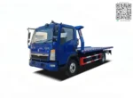 HOMAN/HOWO 5T tilt-tray tow truck side view showing flatbed configuration