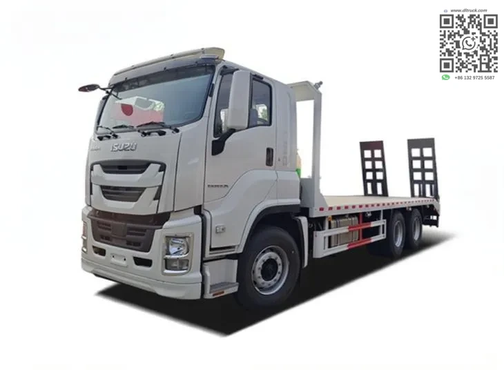 ISUZU FVZ 15 Ton Flatbed Tow Truck – Factory Good Price Chengli 1 ISUZU FVZ 15Ton flatbed tow truck 6X4 side view