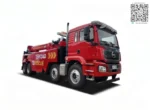 SHACMAN H3000 50T rotator rescue tow truck in side view