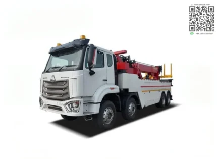 HOWO NX 8×4 RHD chassis side view