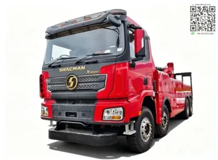 Chengli 25 ton wrecker tow truck exterior view from rear