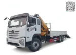CHENGLI FAW 6X4 25-ton folding boom truck crane with knuckle boom
