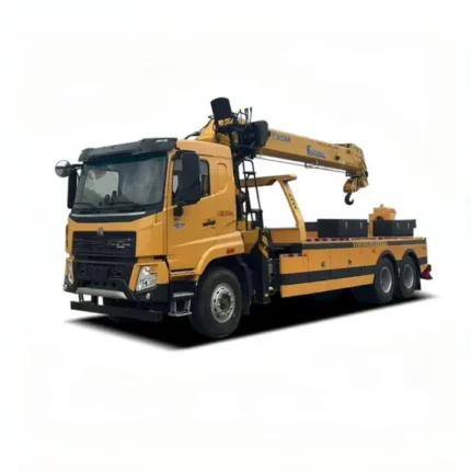 Chengli 30 ton wrecker tow truck side view with underlift boom