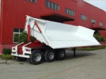 Hardox 450 bin and doors on 3-axle side tipper