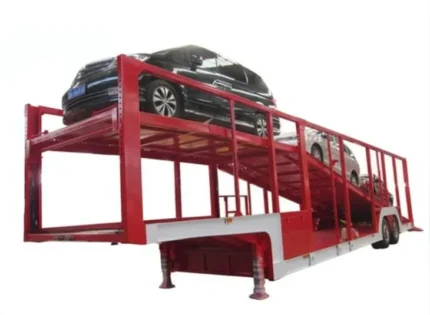 Chengli car carrier semi trailer overall view