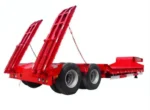 Chengli low bed semi trailer 40T payload factory direct pricing