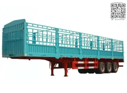 Chengli 3 axle side wall fence cargo semitrailer exterior view
